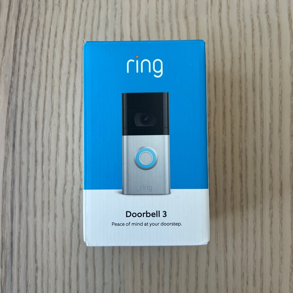 Ring Video Doorbell 3 Battery – Open Box, Unused